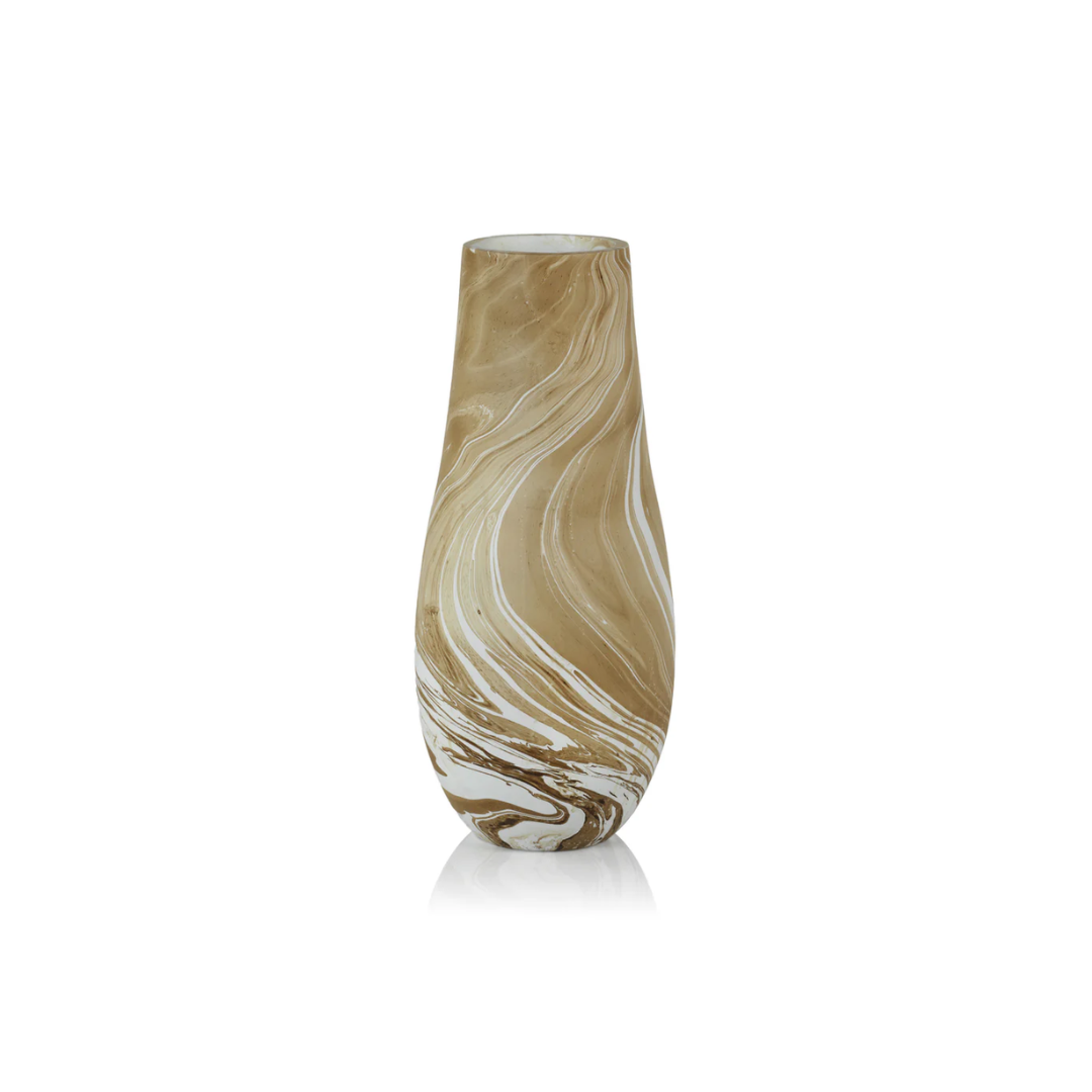 Wood Latte Small Vase