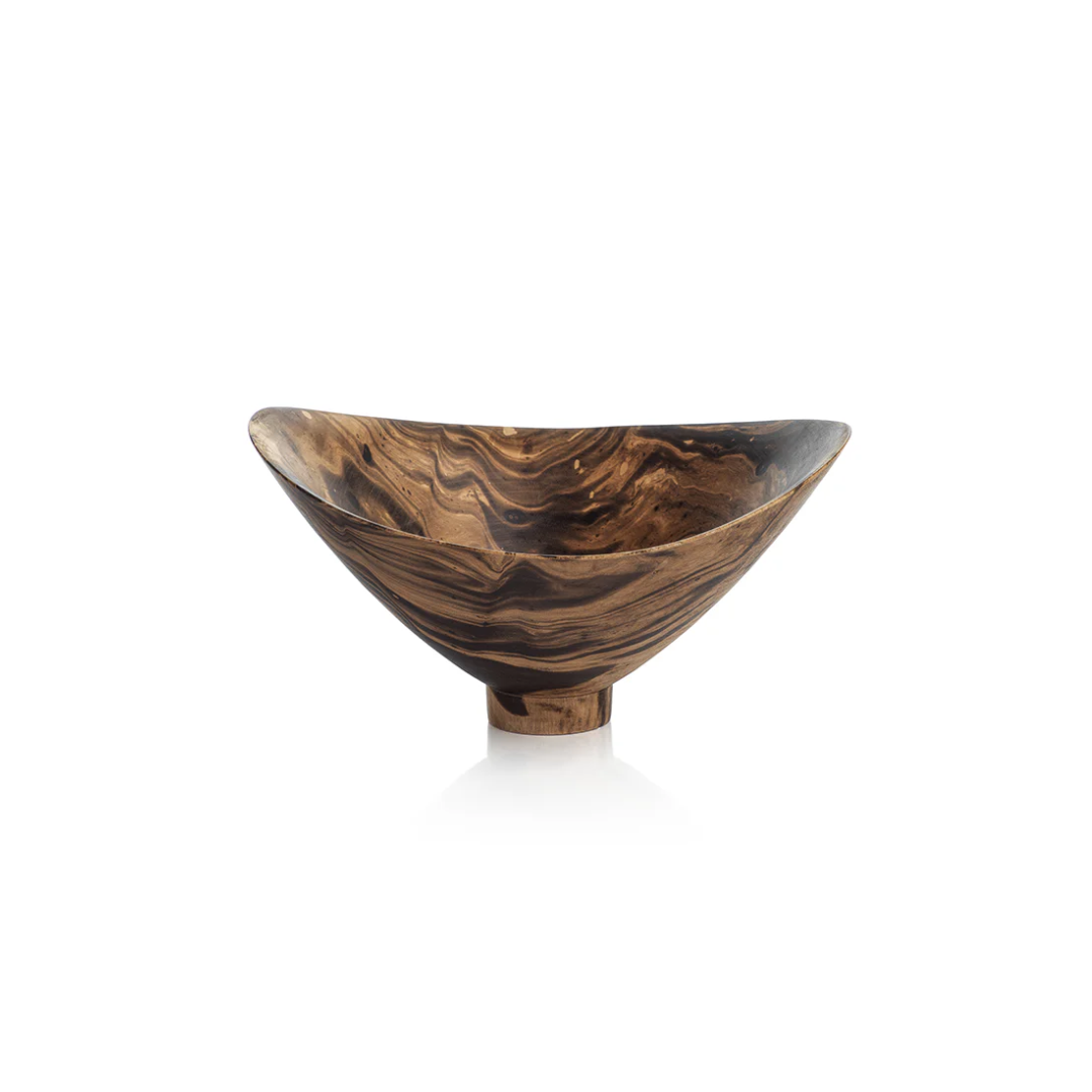 Wood Butterfly Bowl