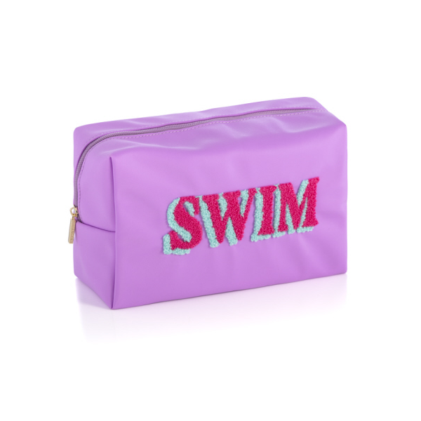 Lilac Swim Cosmetic Bag