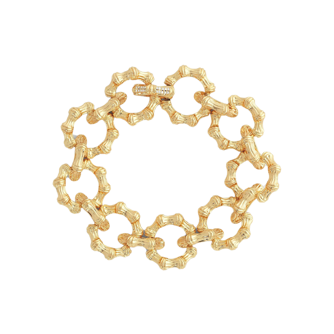 Anabel Aram Bamboo Chain Bracelet