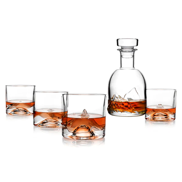 The Peaks Whiskey Decanter Set