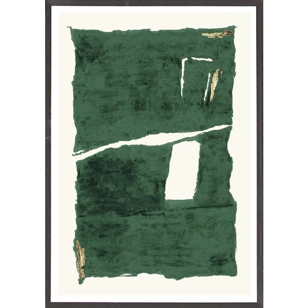Abstract Emerald I - Boutique Marie Dumas
