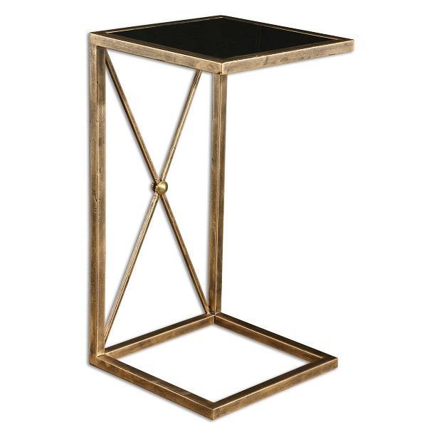 Maria Brass Side Table - Boutique Marie Dumas