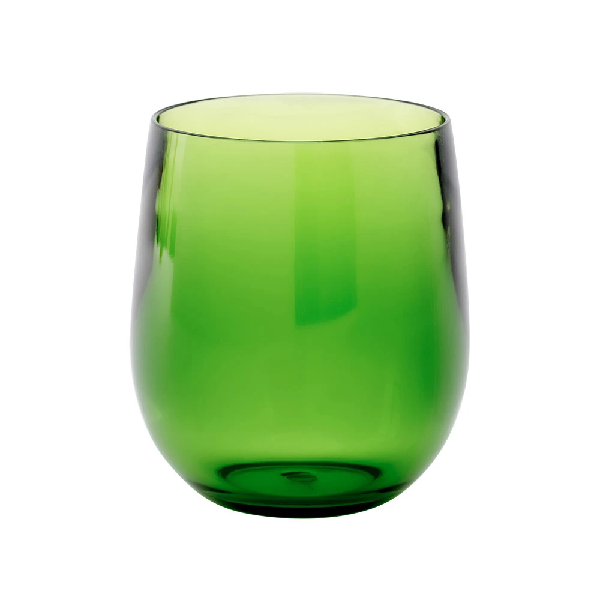 Acrylic Emerald Glass Tumbler