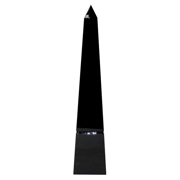 Large Black Crystal Obelisk