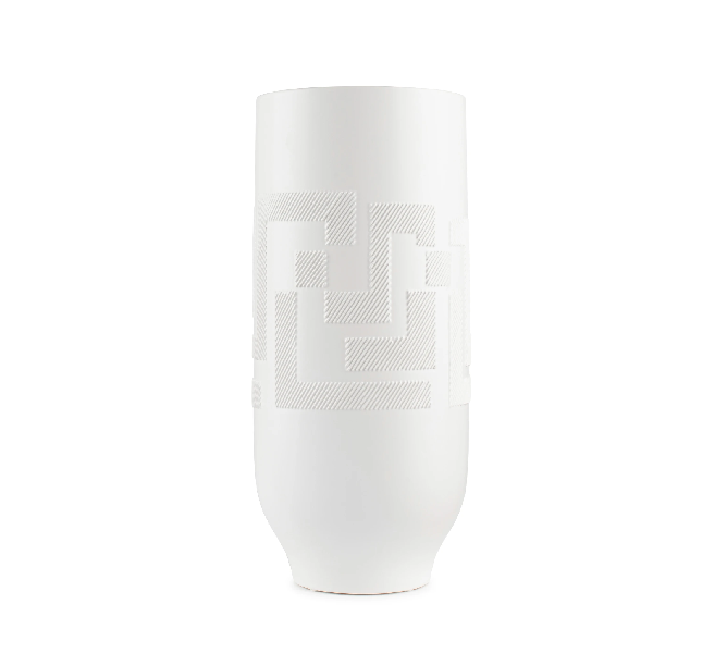 Ceramic Graphic Patterns Vase - Small