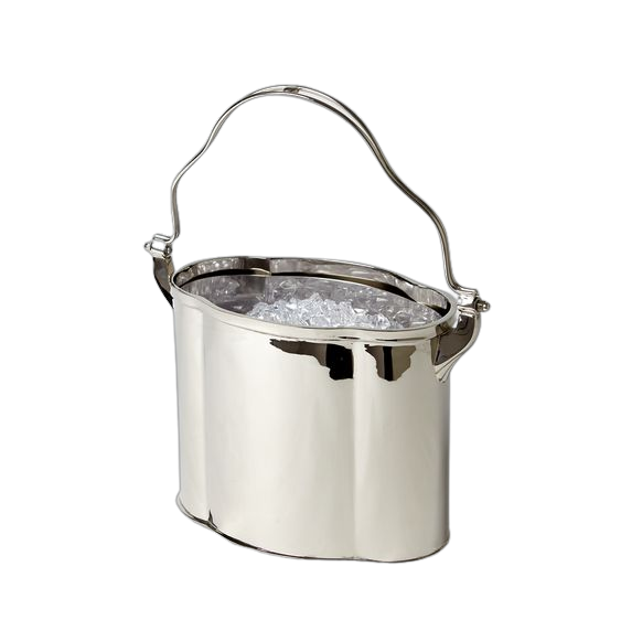 Ice Bucket with Architectural Handle