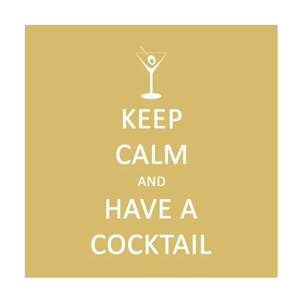 Keep Calm Cocktail Napkins