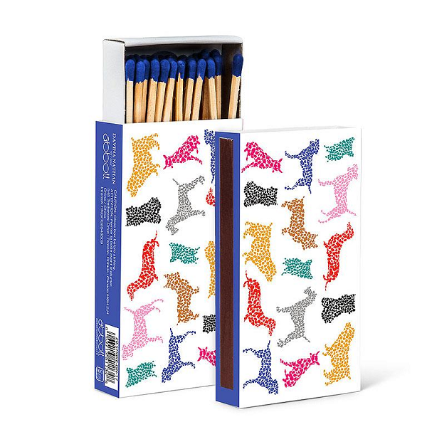 Colourful Dogs Matchbox