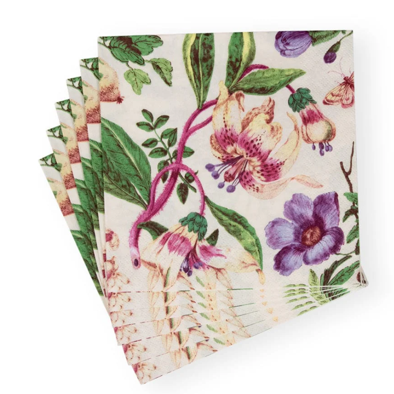 Ivory Porcelain Bloom Napkins