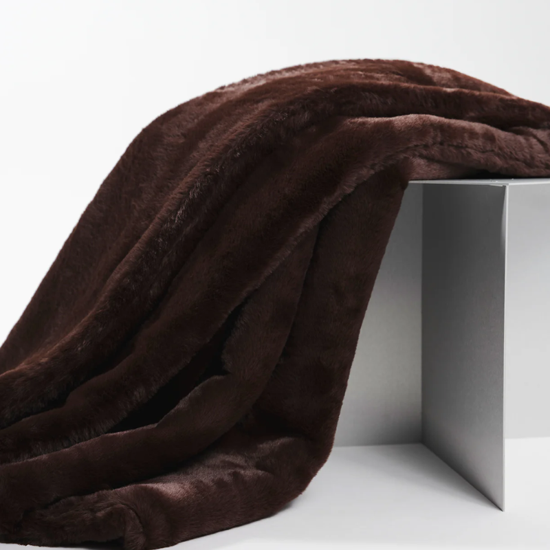 Small Faux Fur Throw