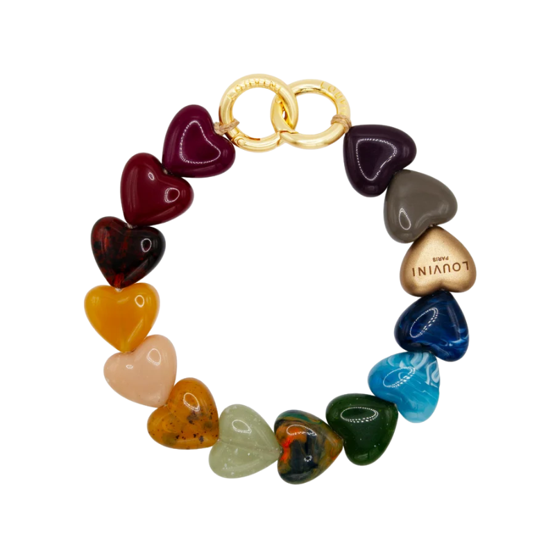 Louvini Petit Cuore Chain Bracelet