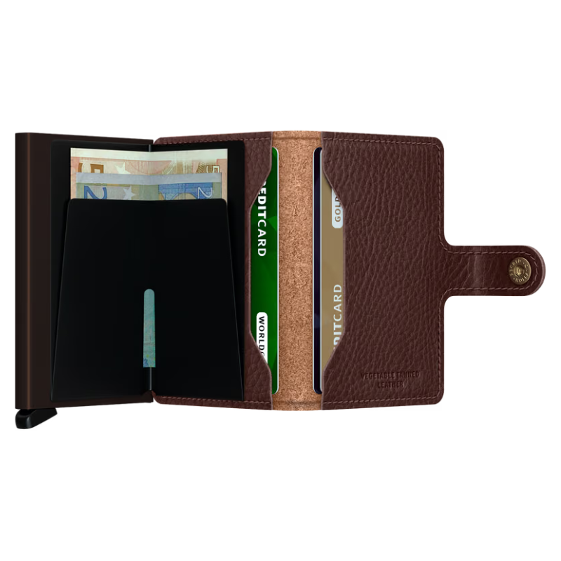 Secrid Espresso Brown Veg Miniwallet