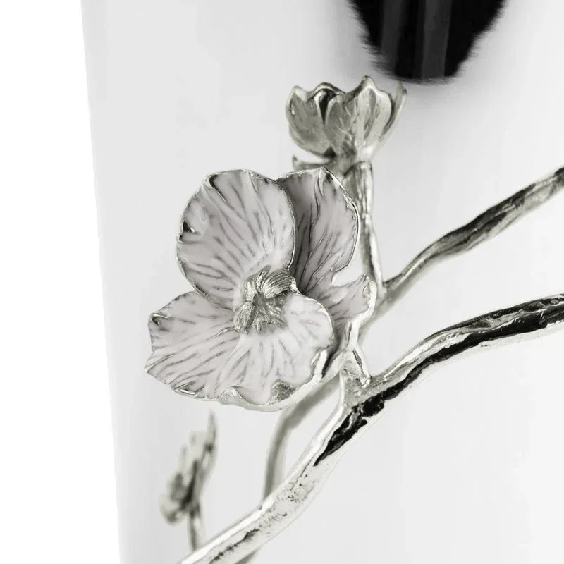 Michael Aram Large Silver Orchid Vase