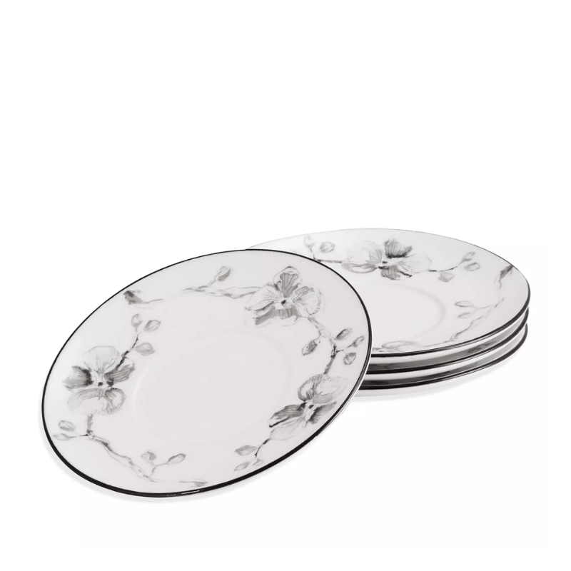 Michael Aram Black Orchid Demitasse Set