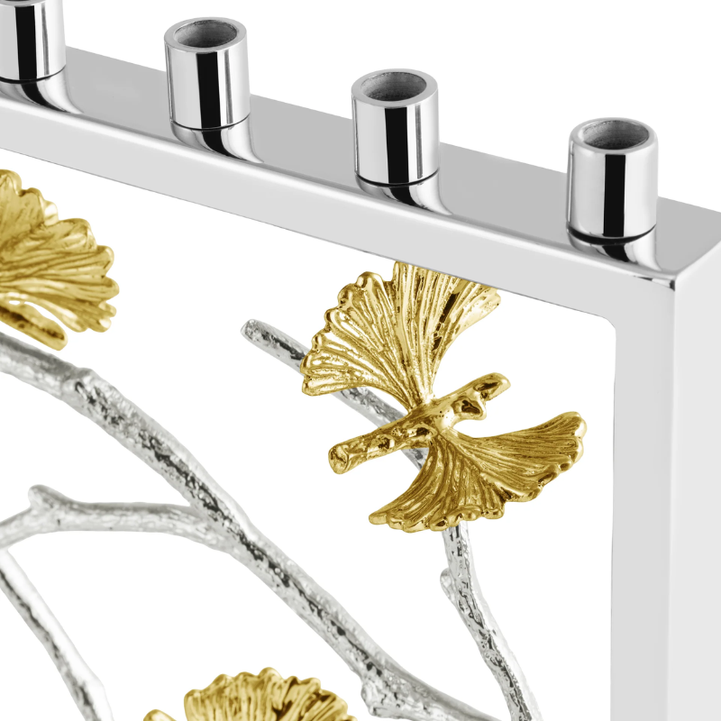 Michael Aram Butterfly Ginkgo Luxe Menorah