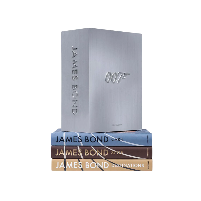 Assouline James Bond Trilogy Set With Slipcase