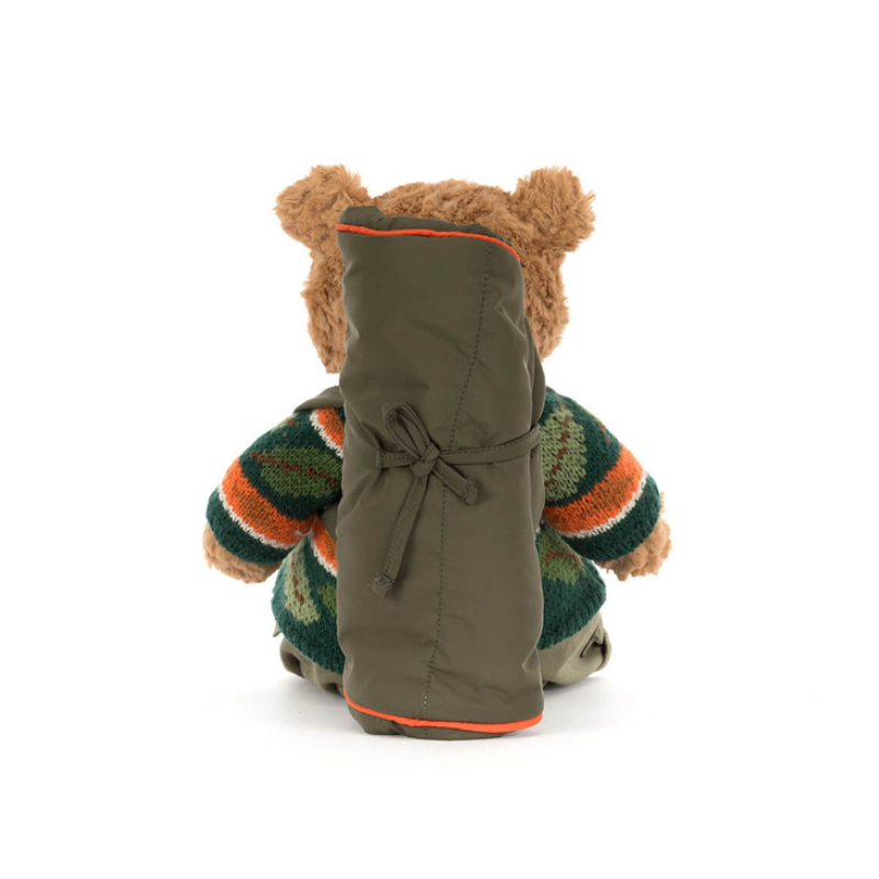 Jellycat Bartholomew Bear Hiking Outfit