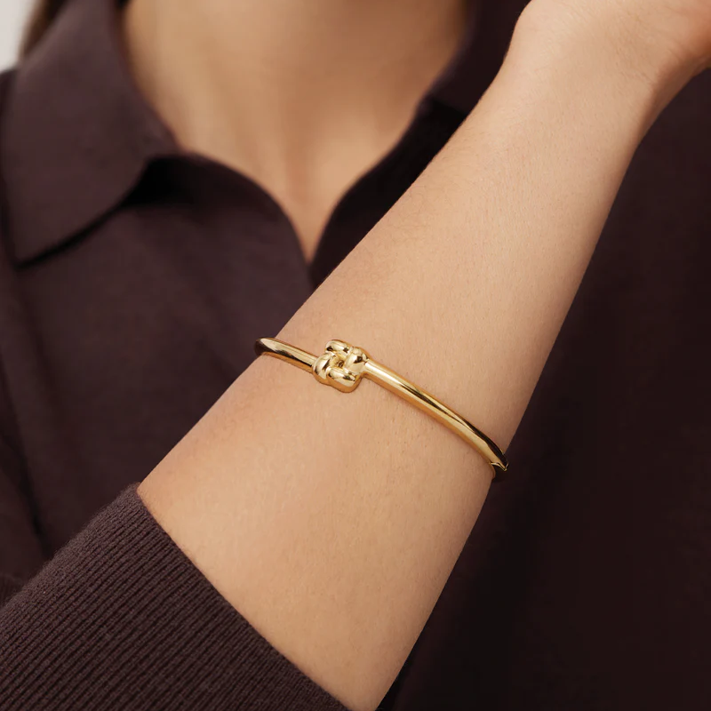 Jenny Bird Slim Woven Square Bangle - Boutique Marie Dumas