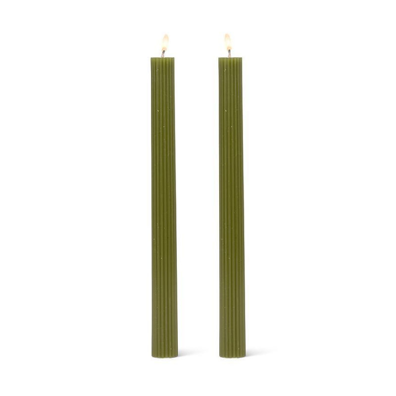 Ridged Taper Candles - Boutique Marie Dumas