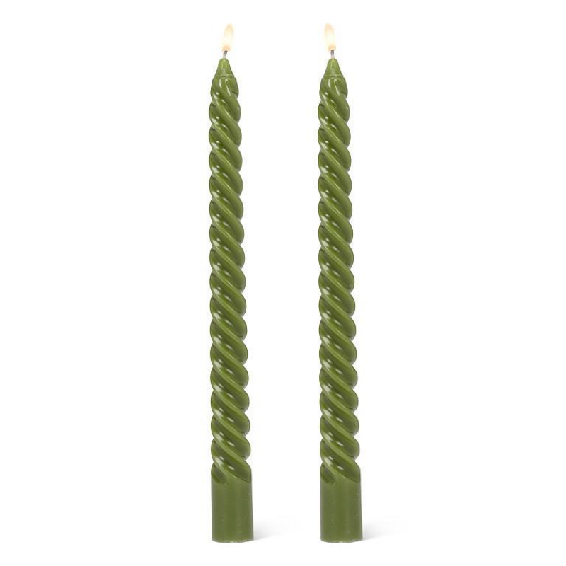 Tight Spiral Taper Candle - Boutique Marie Dumas