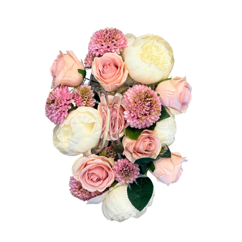 Pink Designer Bag Floral Arrangement