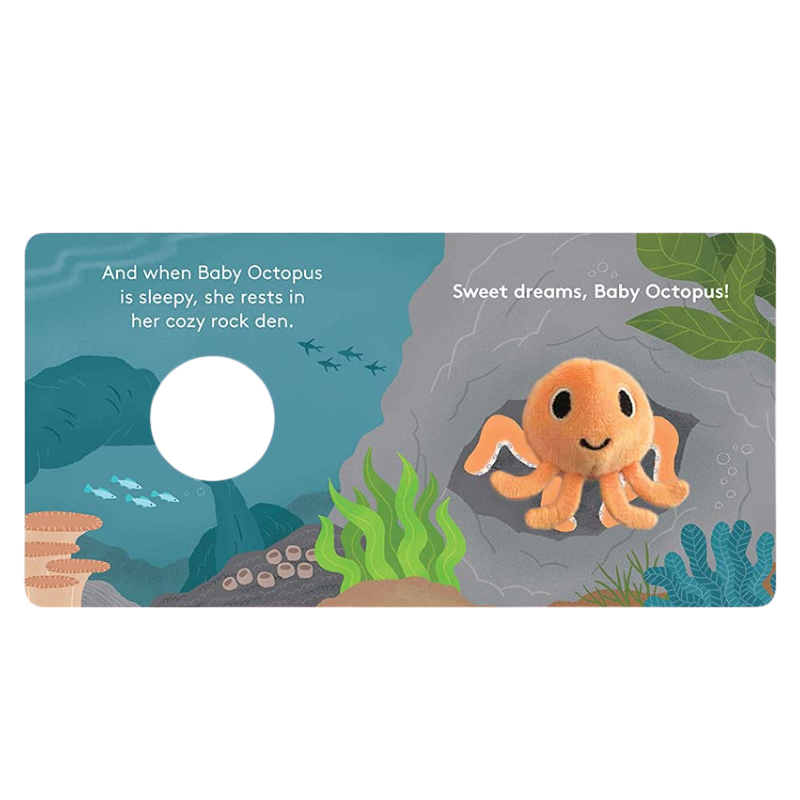 Baby Octopus Finger Puppet Book