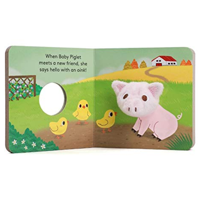 Baby Piglet Finger Puppet Book