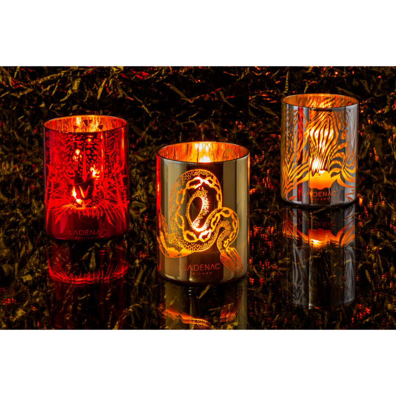 Ladenac Africa Zebra Candle