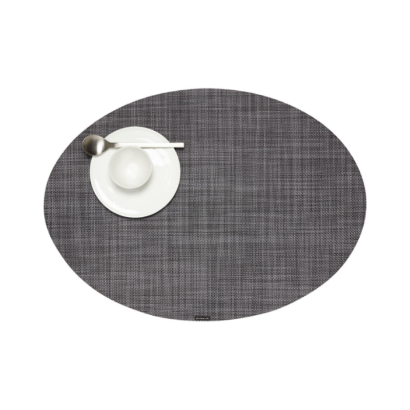 Oval Mini Basketweave Placemat