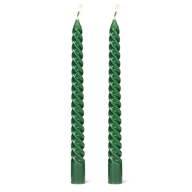 Tight Spiral Taper Candle