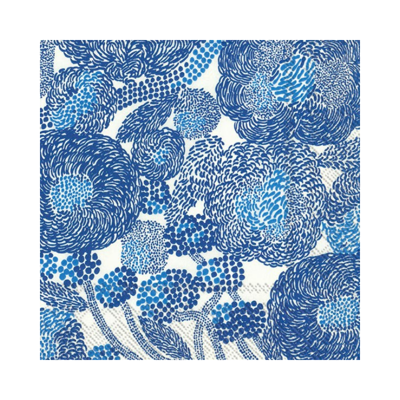 Marimekko Cream Blue Mynsteri Napkins