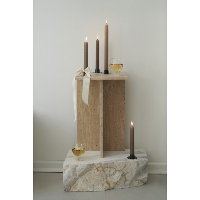 Set of 2 Ester & Erick Black Taper Holder