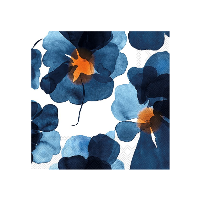 Marimekko Valssi Blue Napkins