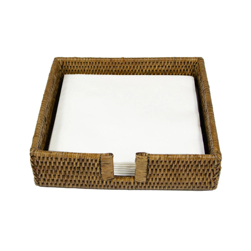 Rattan Dinner Napkin Holder