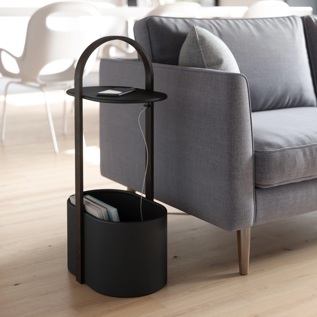 Table de rangement Black Bella