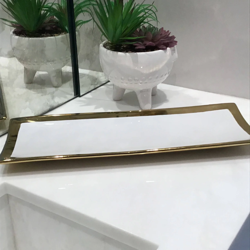 Gold Edged Tray