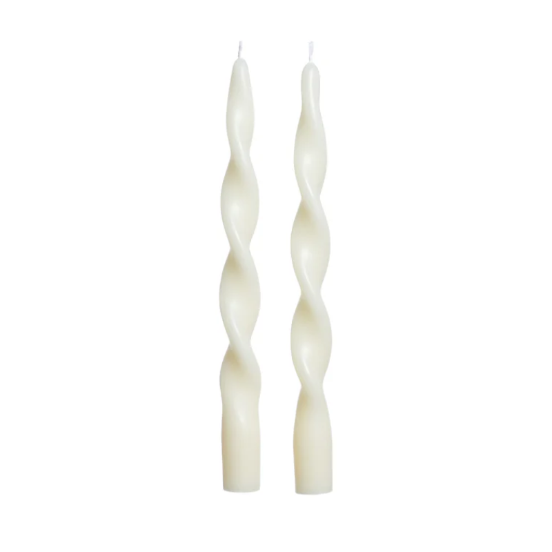 Set of 2 Lumière Twist Candle