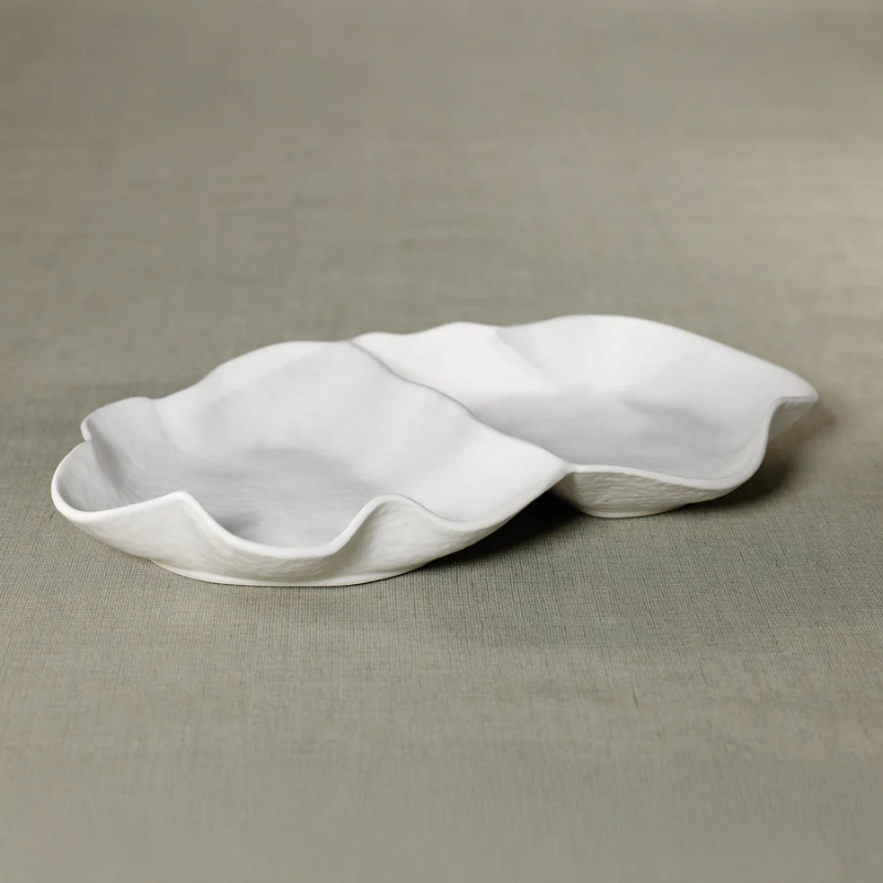 Double Sectional Ceramic Bowl