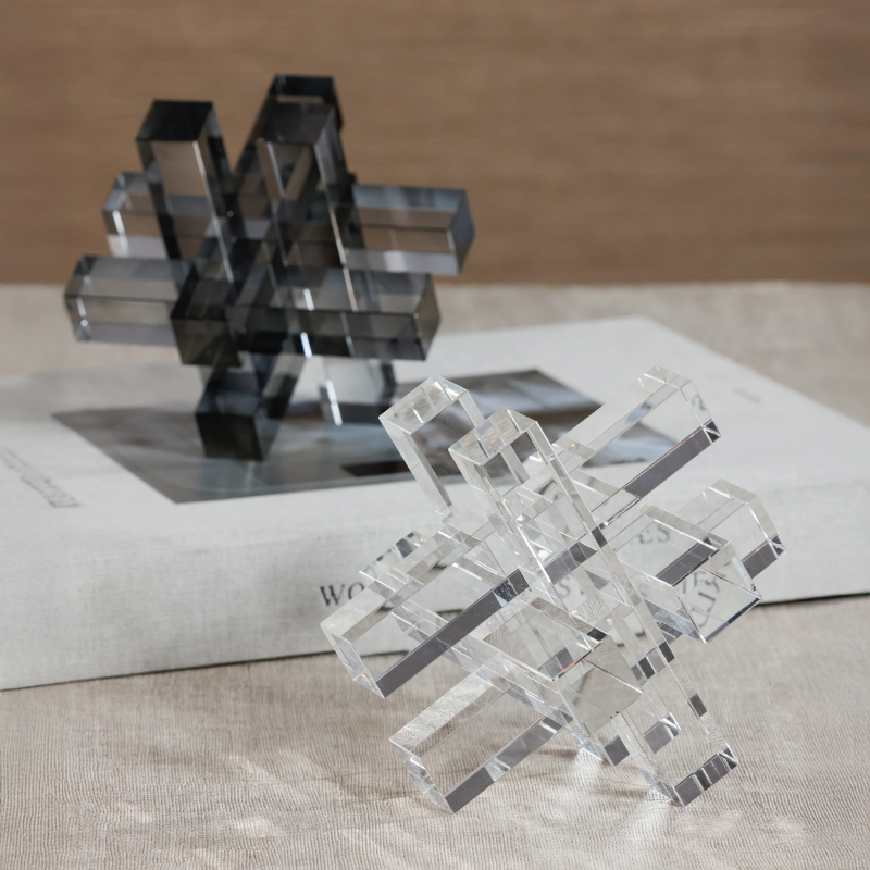 Locked Clear Bookend