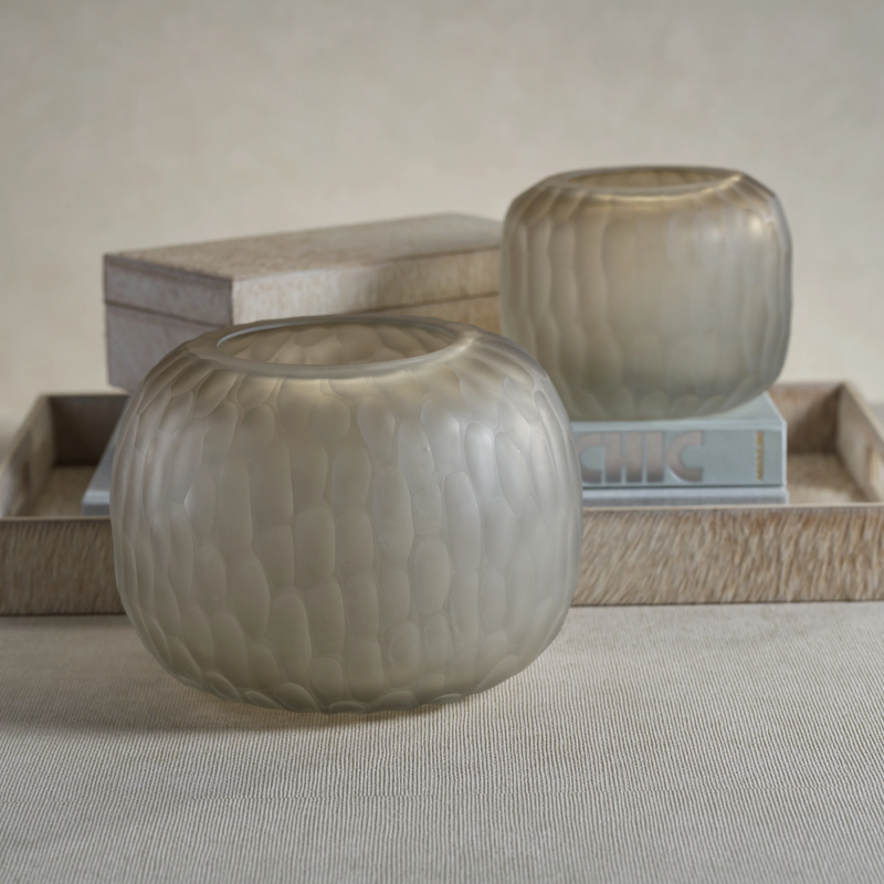 Taupe Valley Vase