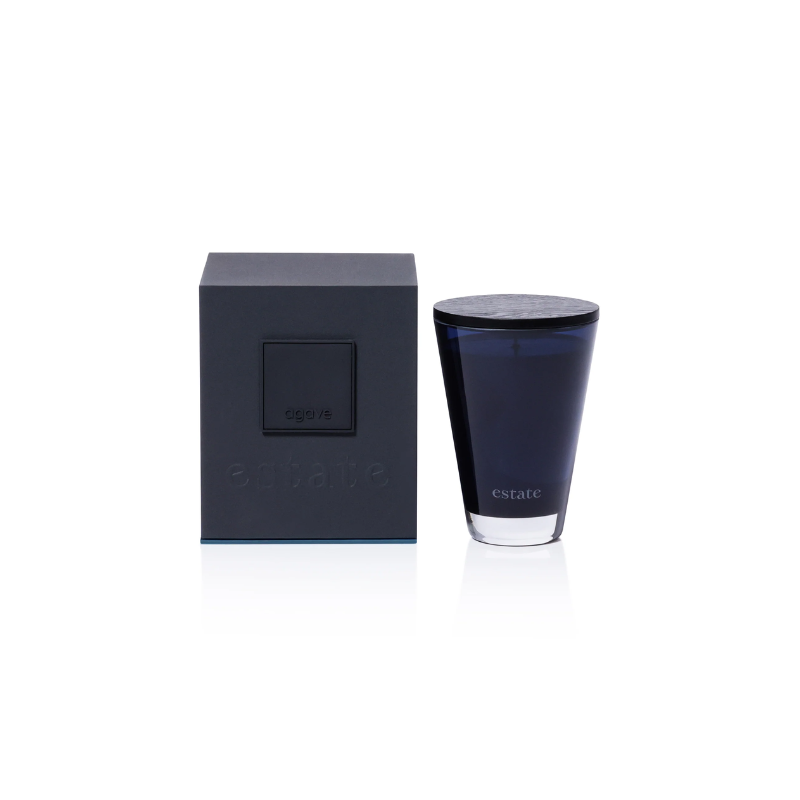 Blue & Agave Candle Jar