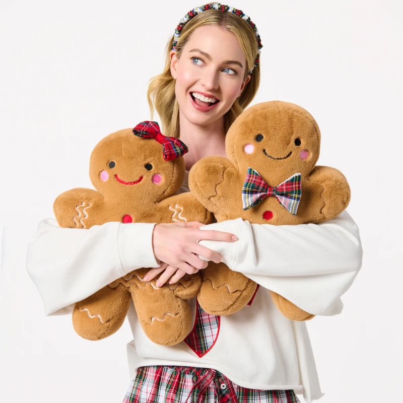 Gingerbread Boy Pillow