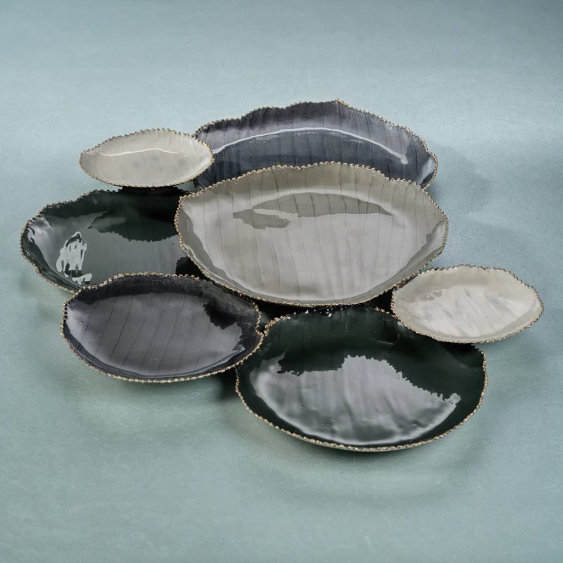 Enameled Seven Cluster Tray - Boutique Marie Dumas