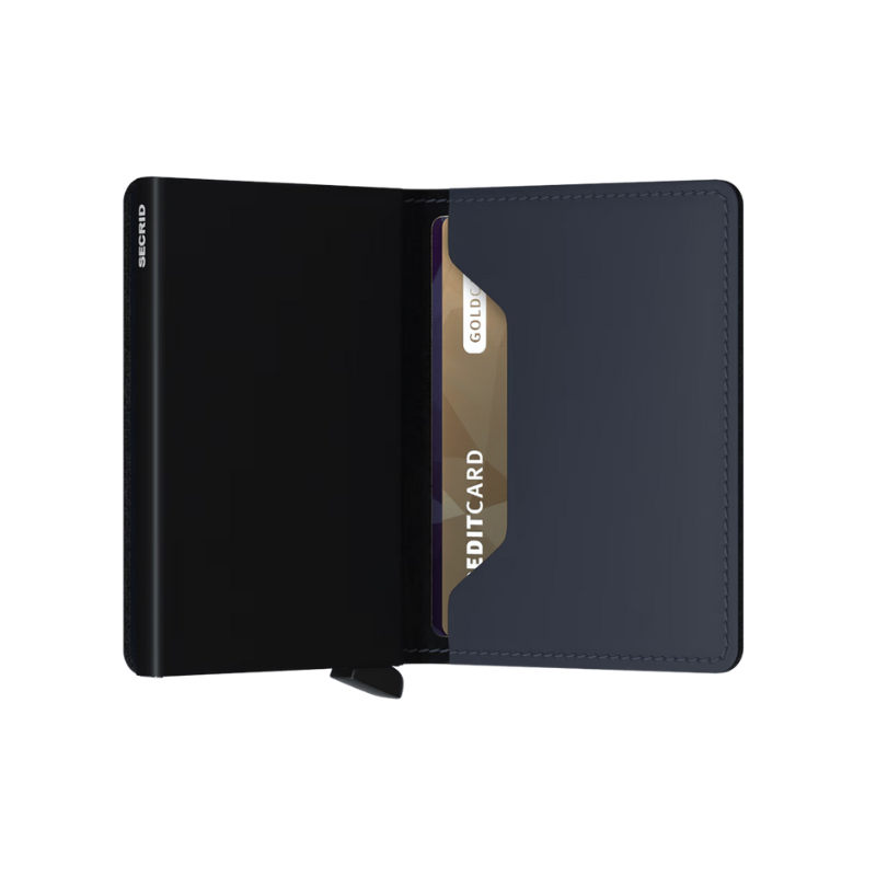 Secrid Matte Nightblue Slimwallet