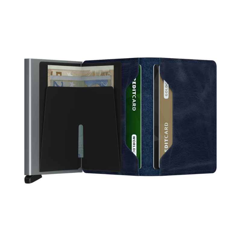 Secrid Vintage Blue Slimwallet