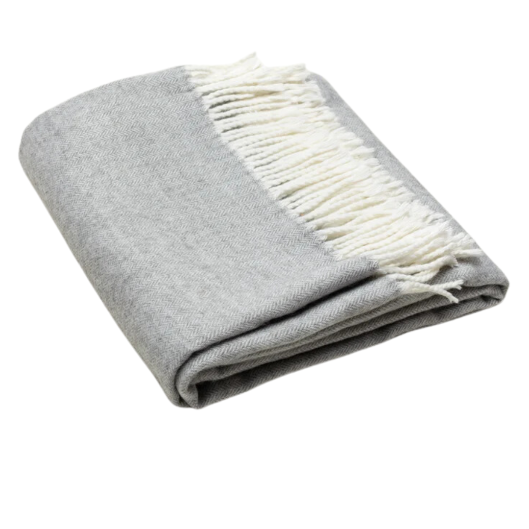 Herringbone Fringe Throw Boutique Marie Dumas