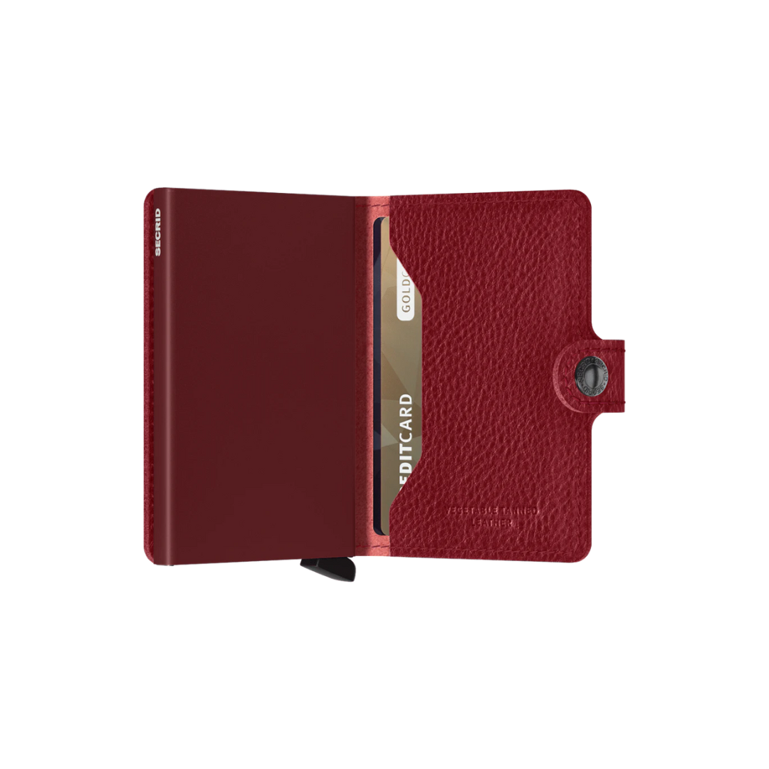 Secrid Vegan Rosso Bordeaux Miniwallet