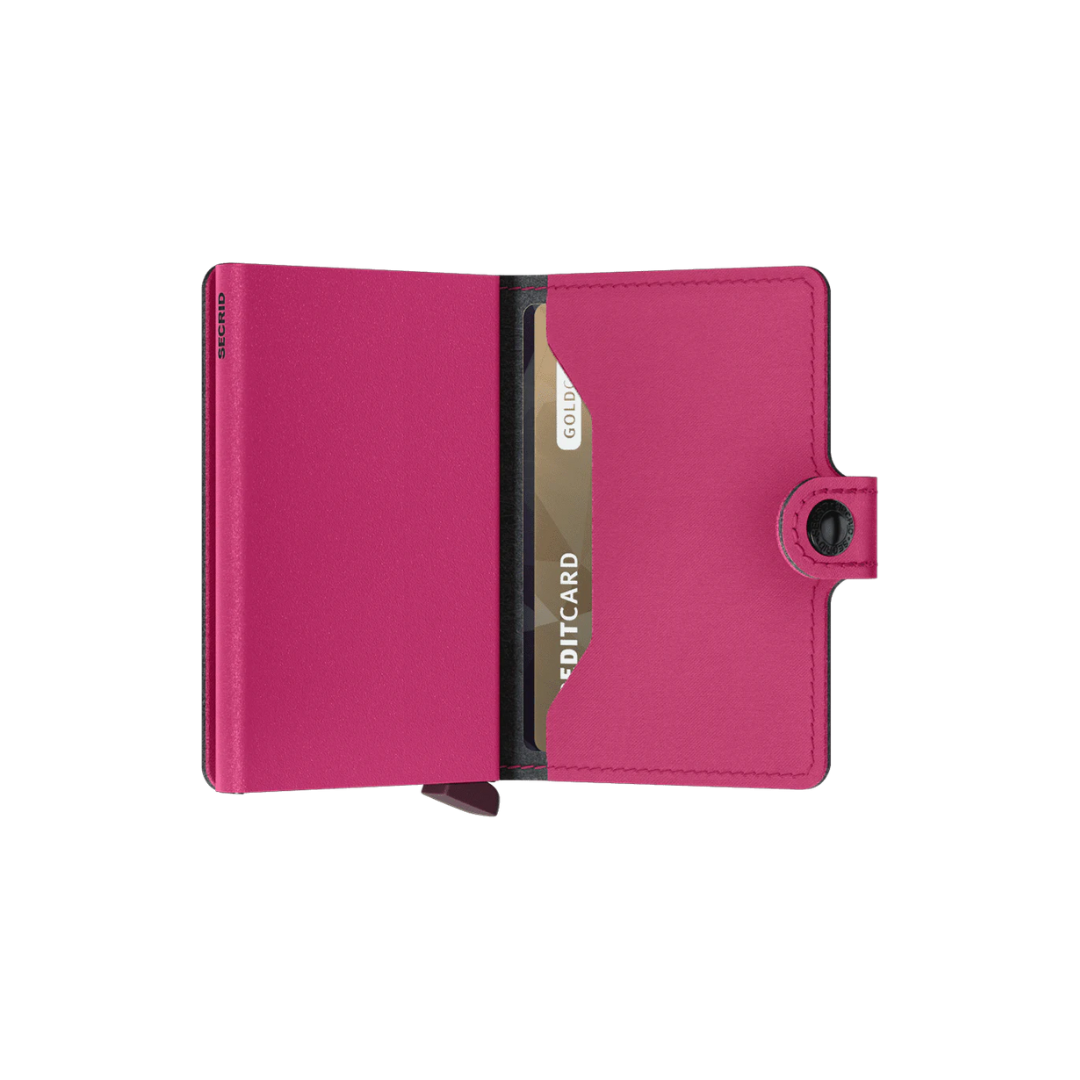 Secrid Fuchsia Yard Powder Miniwallet