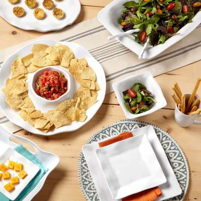 Square Melamine Dip Bowl